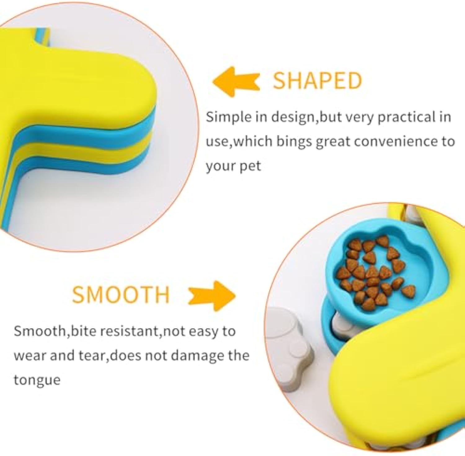 Happy Mealtime Dog Puzzle Toy Slow Feeder