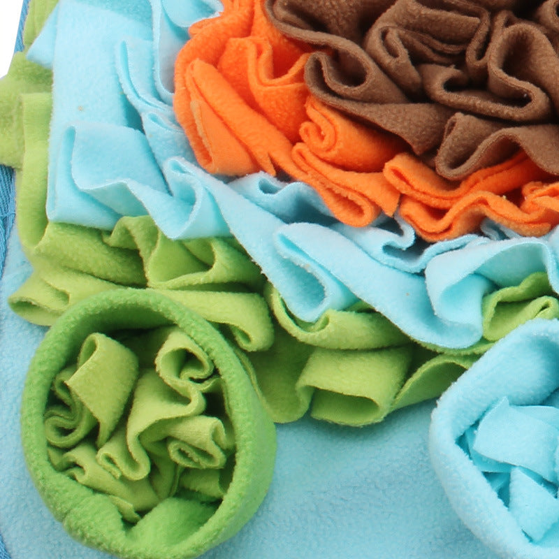 Keep Dogs Entertained with Snuffle Feeding Mat