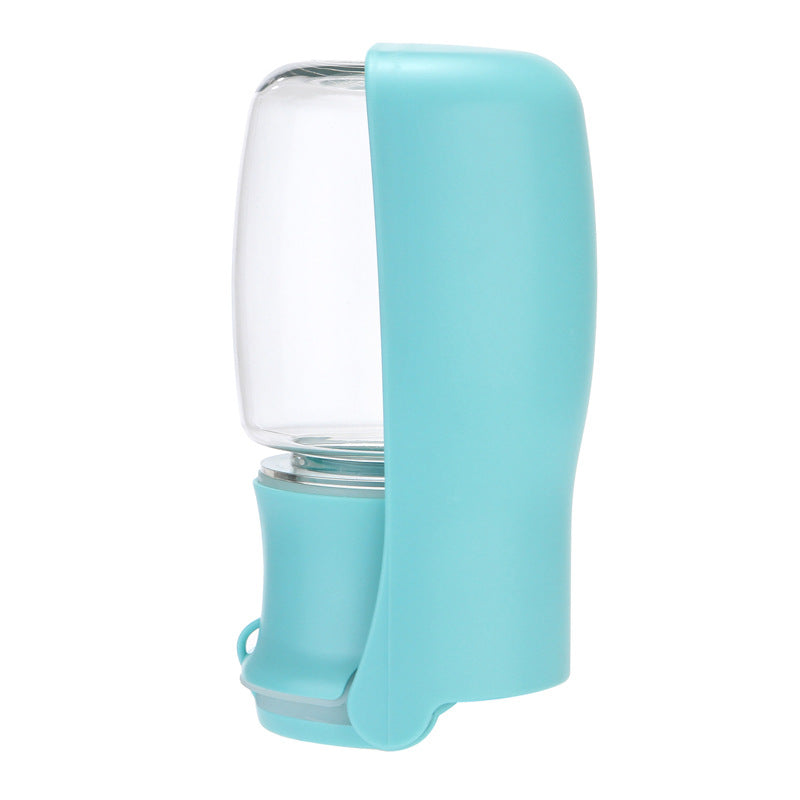Thirsty No More! Portable Dog Water Bottle with Foldable Bowl