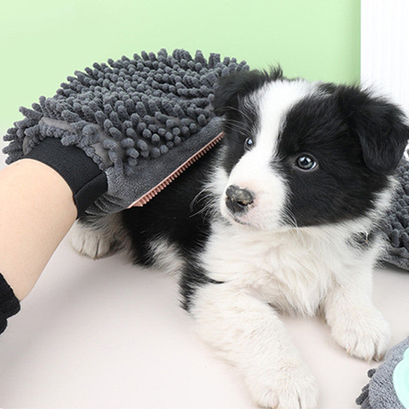 All-in-One Pet Grooming Glove – Clean, Massage, Relax
