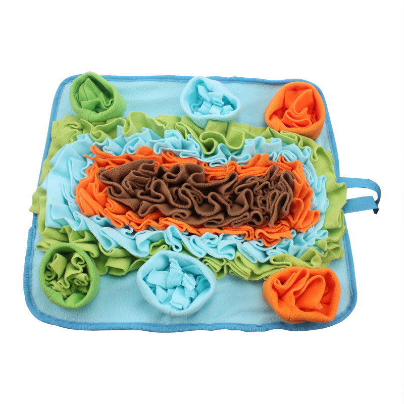 Keep Dogs Entertained with Snuffle Feeding Mat
