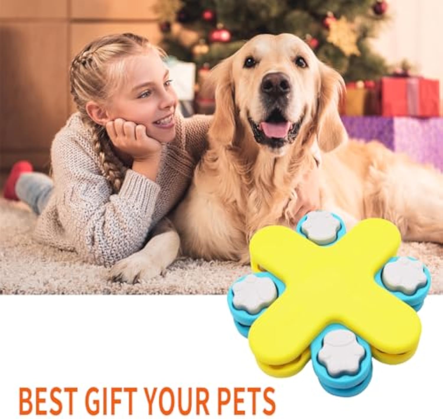 Happy Mealtime Dog Puzzle Toy Slow Feeder