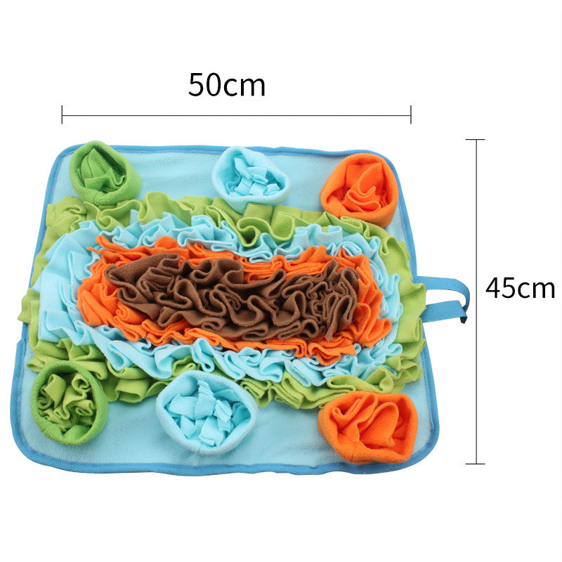 Keep Dogs Entertained with Snuffle Feeding Mat