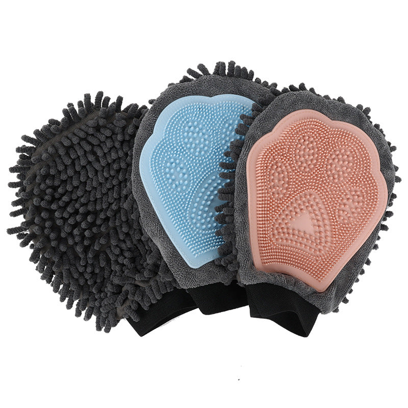 All-in-One Pet Grooming Glove – Clean, Massage, Relax